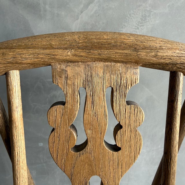 White Oak Dining Chairs by Bloom Home in Montana Brown For Sale In Los Angeles - Image 6 of 12