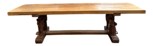 Solid Elm Mountain Table, 1950s