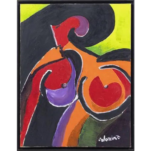 Jorge Colomina, Sara, Acrylic on Canvas For Sale