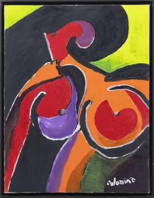Jorge Colomina, Sara, Acrylic on Canvas