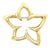 Late 20th Century Tiffany & Co. 18k Yellow Gold Flower Star Brooch For Sale