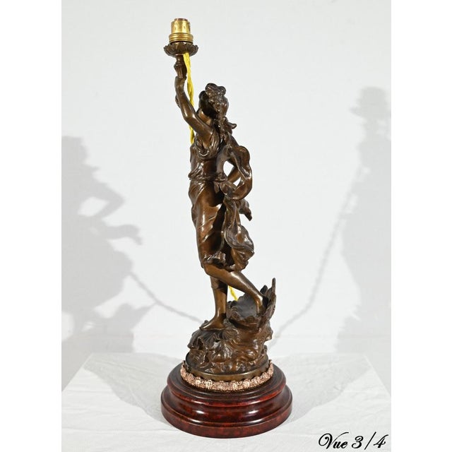 Amphitrite Lamp by Charles-Octave Lévy, Late 19th century For Sale - Image 18 of 18