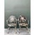 Beige Vintage Francois Carre Sunburst Metal Garden Chairs - A Pair For Sale - Image 8 of 12
