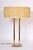 Metal Tall Tommi Parzinger Style Stiffel "Columns" Brass Table Lamp For Sale - Image 7 of 13
