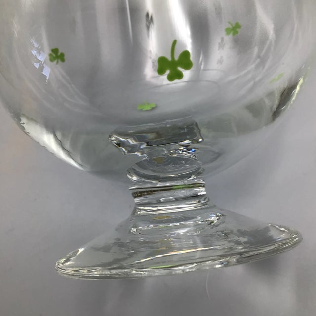 1920s Hand-Blown Crystal Irish Whiskey Snifters in Original Box- Set of 6 For Sale - Image 9 of 13