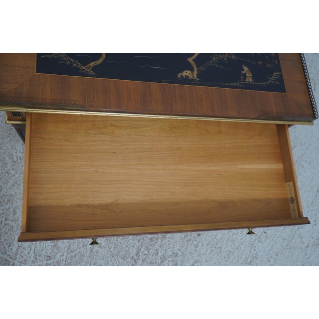 2000 - 2009 Ej Victor Newport Collection Chinoiserie Coffee Table For Sale - Image 5 of 18