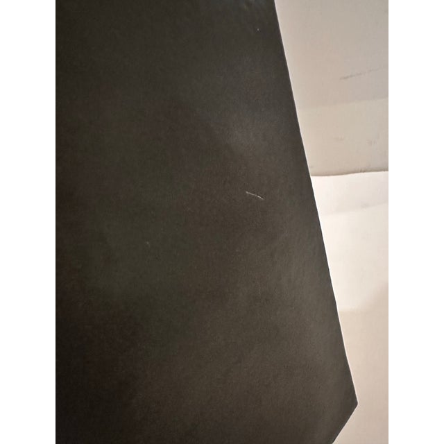 1980s Jahnus Studio Pottery Tall Black Vase For Sale - Image 5 of 7