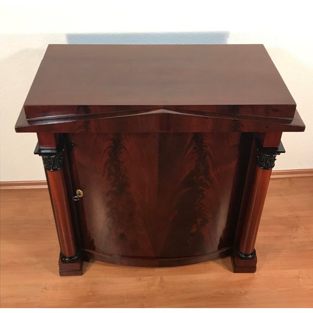 Biedermeier Side Cabinet, Northern Germany 1820 For Sale - Image 4 of 12