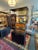Rustic European Four Hands Trey Modular Wide Bookcase For Sale - Image 3 of 12