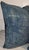 Folk Art Pair of Vintage Indigo Linen Pillows For Sale - Image 3 of 6