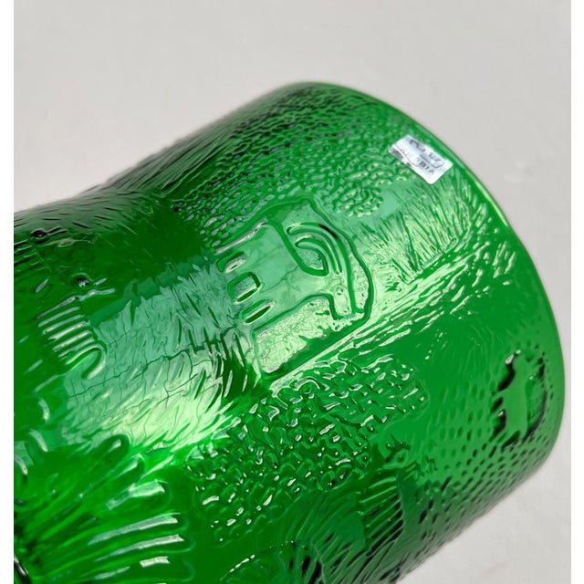 Mid-Century Fauna Decor Glass Vase by Oiva Toikka for Arabia, Finland, 1960s For Sale - Image 5 of 14