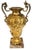 Pair Antique French 19th C Rococo Gilt Bronze Urns Barbedienne Vase on Marble For Sale - Image 13 of 18
