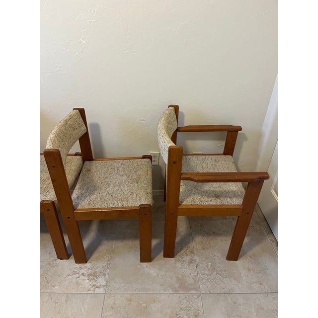 Mid-Century Modern 1960s Mid-Century Modern Farsø Stolefabrik Danish Teak Dining Chairs - Set of 4 For Sale - Image 3 of 12