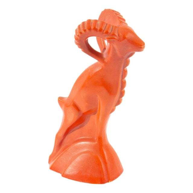 Art Deco Ram Designed by Amaco American Art Clay Company For Sale