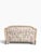 Cream Vintage King-Size Chinoiserie Silk Upholstered Headboard With Carved Frame For Sale - Image 8 of 16