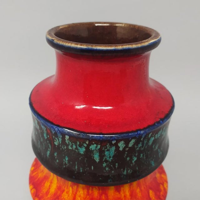 Vintage No. 267-20 Vase from Scheurich, 1970s For Sale - Image 3 of 7