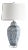 Murray Table Lamp - Blue & White For Sale