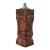 Vintage Hand Carved Wood Tiki Table Lighter For Sale