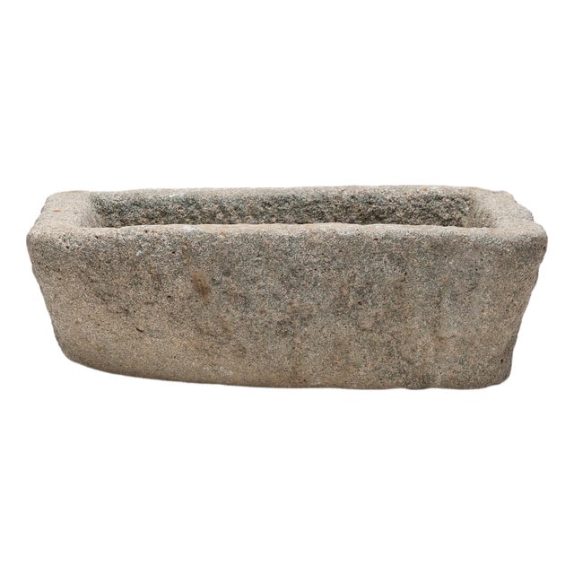 Mid 19th Century Chinese Stone Garden Trough For Sale