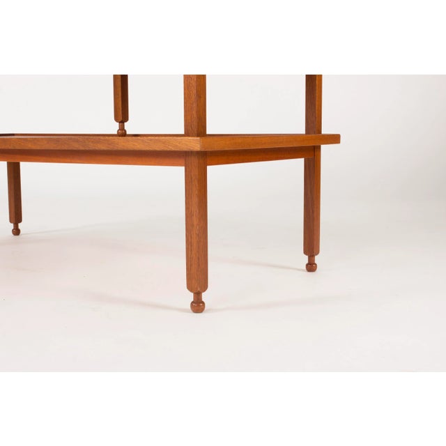 Svenskt Tenn Mahogany Side Table by Josef Frank for Svenskt Tenn, 1950s For Sale - Image 4 of 9