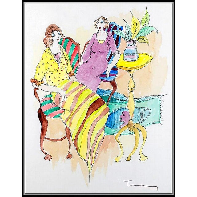 Message us to inquire about custom framing options! (Included for free with every purchase) The artwork listed is an...