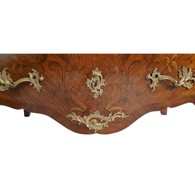 Brown Napoleon III Walnut Chest of Drawers by Perino, Italy For Sale - Image 8 of 12