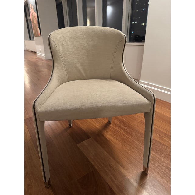 Beige Roche Bobois Steeple Dining Chairs For Sale - Image 8 of 8