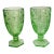 Fostoria Green Moonstone Tea Glasses Set 10 For Sale