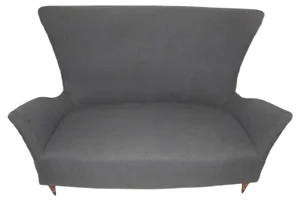 Mid-Century Italian Geometric Sofa, 1950s