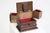 Antique Black Forest Jewelry Box in Carved Fruitwood and Red Velvet Chest, 1890 For Sale - Image 4 of 11