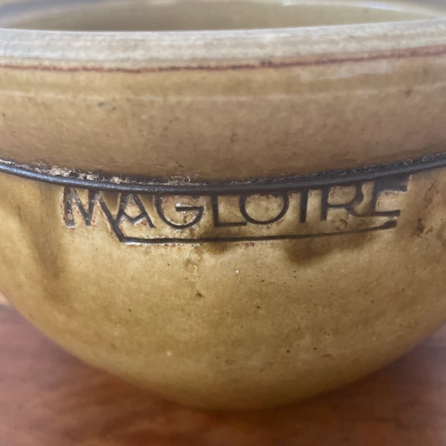 1930s Vintage French Ceramic Pot For Sale - Image 5 of 8