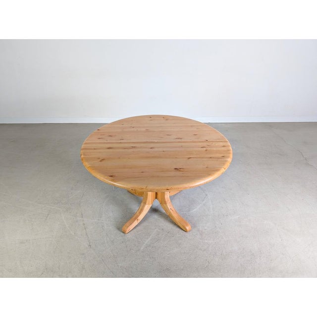 Mid-Century Extendable Dining Table in Pine by Rainer Daumiller For Sale - Image 4 of 12