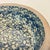 1996 Vintage Americana Folk Art Blue Sponge Wear Bowl, Artist Signed. For Sale - Image 6 of 12