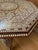 Octagonal Side Table in Indian Rosewood with Floral Inlay For Sale - Image 3 of 5