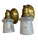 1920s 1920s Victorian Wheel Cut Etched Flower Wall Sconces on Original Brass Holders - Pair For Sale - Image 5 of 7