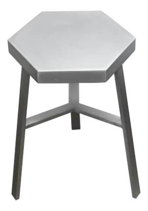 Oblik Aluminum Low Stool