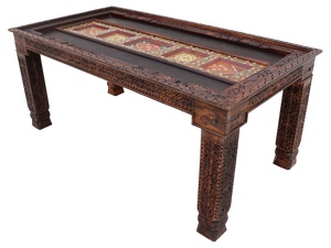 Vintage Wooden Orient Dining Table, 1970s
