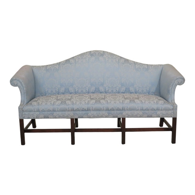 Kittinger Historic Newport Mahogany Camelback Sofa Chairish