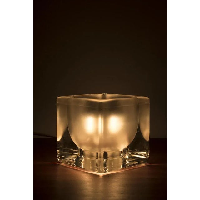 Glass Table Lamp from Putzler For Sale - Image 6 of 10