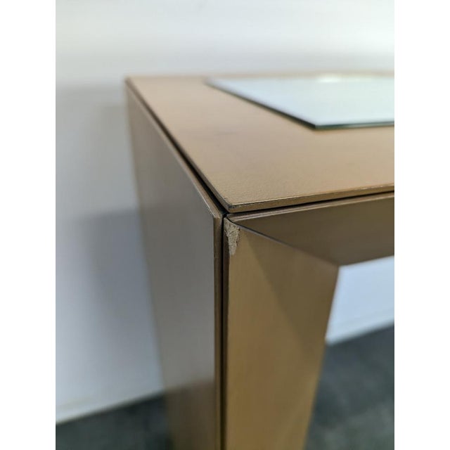 Console Table with Maple Veneer, 1980s For Sale - Image 5 of 8