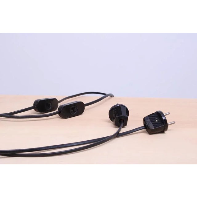 Silver Eclisse Eyeball Kugel Globe Table Lamps attributed to Hillebrand, 1970s, Set of 2 For Sale - Image 8 of 10