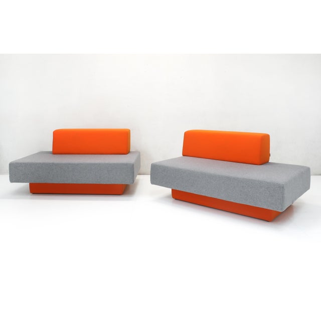 Modular Glyder 135 Bench Sofas by Avl for Lensvelt, 2010s, Set of 2 For Sale - Image 15 of 15