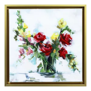 "Delicate Roses" Original Artwork by Kellie Newsome