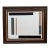 Vintage Mid-Century Modern Abstract Minimalist Hard Edge Geometric Painting Signed For Sale