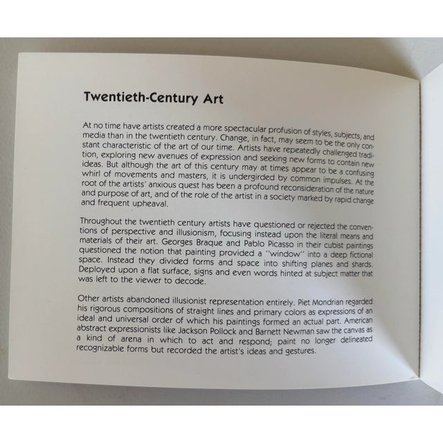 Twentieth Century Art Selections 10th Anniversary 30 Postcards First Edition For Sale - Image 11 of 12
