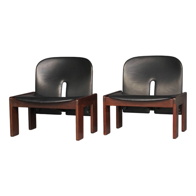 Set of 925 Easy Chairs by Afra & Tobia Scarpa for Cassina, 1966 For Sale