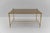 Square Gilt and Smoked Glass Coffee Table in the style of Chiavari, 1970s, in Very Good conditions. Designed 1970 to 1979