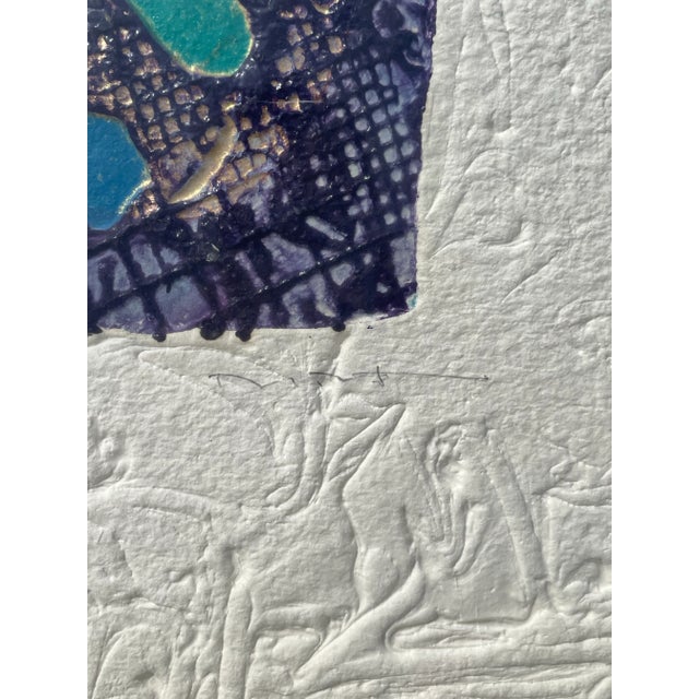 Purple David Dodsworth (Irish B. 1952) Original Work on Paper For Sale - Image 8 of 9