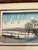 Mid 20th Century Vintage Japanese Woodblock Prints After Hiroshige – Uchida Publisher, Tokyo – Framed - a Pair For Sale - Image 5 of 9