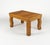 Wood Mid-Century Coffee Table with Wavy Legs in Rattan attributed to Vivai del Sud, Italy, 1970s For Sale - Image 7 of 18